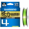 Леска плетёная SHIMANO KAIRIKI 4 PE 150 м разноцветная 0,06 мм 4,4 кг LDM54TE0606015M