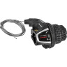 Шифтер SHIMANO TOURNEY, RS35, правый, 6 скоростей, трос 2050мм, без упаковки ASLRS35R6AP